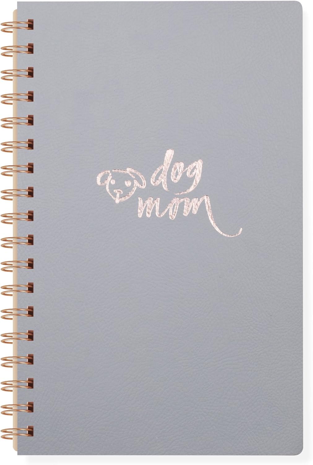 FRINGE STUDIO Dog Mom Large Pu Spiral Journal, 160 lined