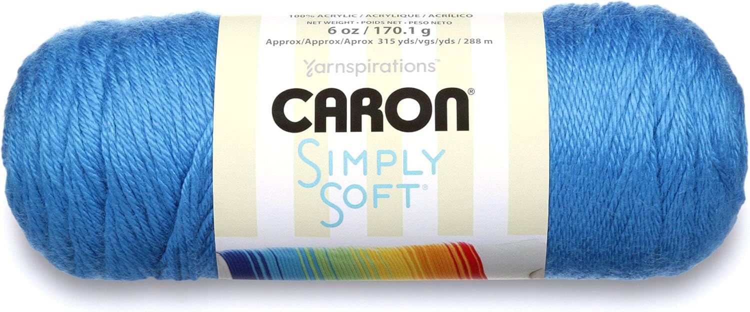 Caron Simply Soft 170g - Cobalt Blue, 170.1g
