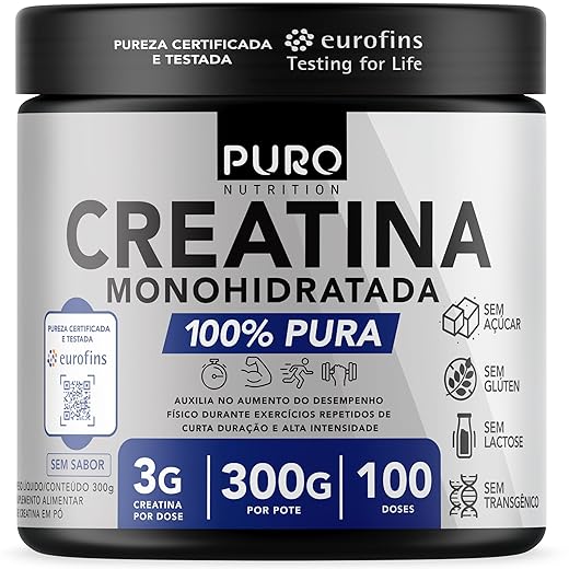 Creatina Monohidratada Puro Nutrition