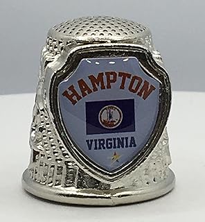 646 Hampton (Virginia) City Collectible Souvenir Thimble