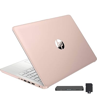HP Stream 14" HD BrightView Laptop, Intel Celeron N150, 16GB RAM, 288GB Storage (128GB eMMC + 160GB Docking Station Set), Intel UHD Graphics, 720p Webcam, Wi-Fi, 1 Year Office 365, Win 11 S, Silver