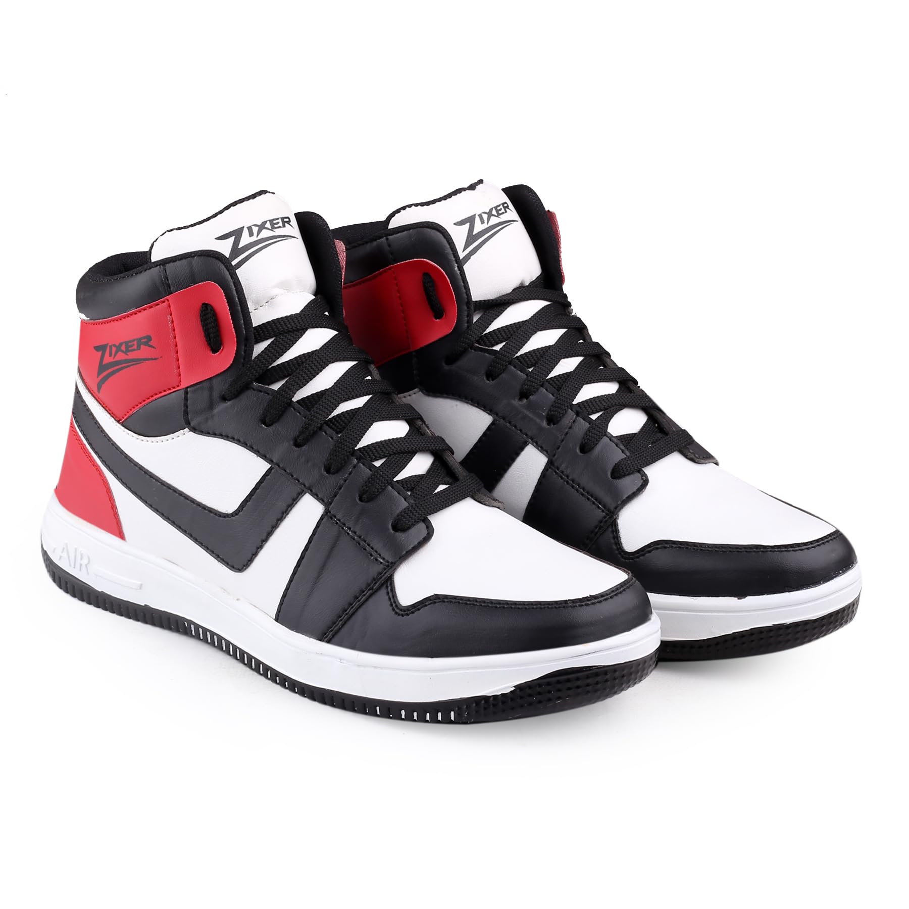 Zixer Flat Heel High Ankle Casual Shoes For Men Chunky