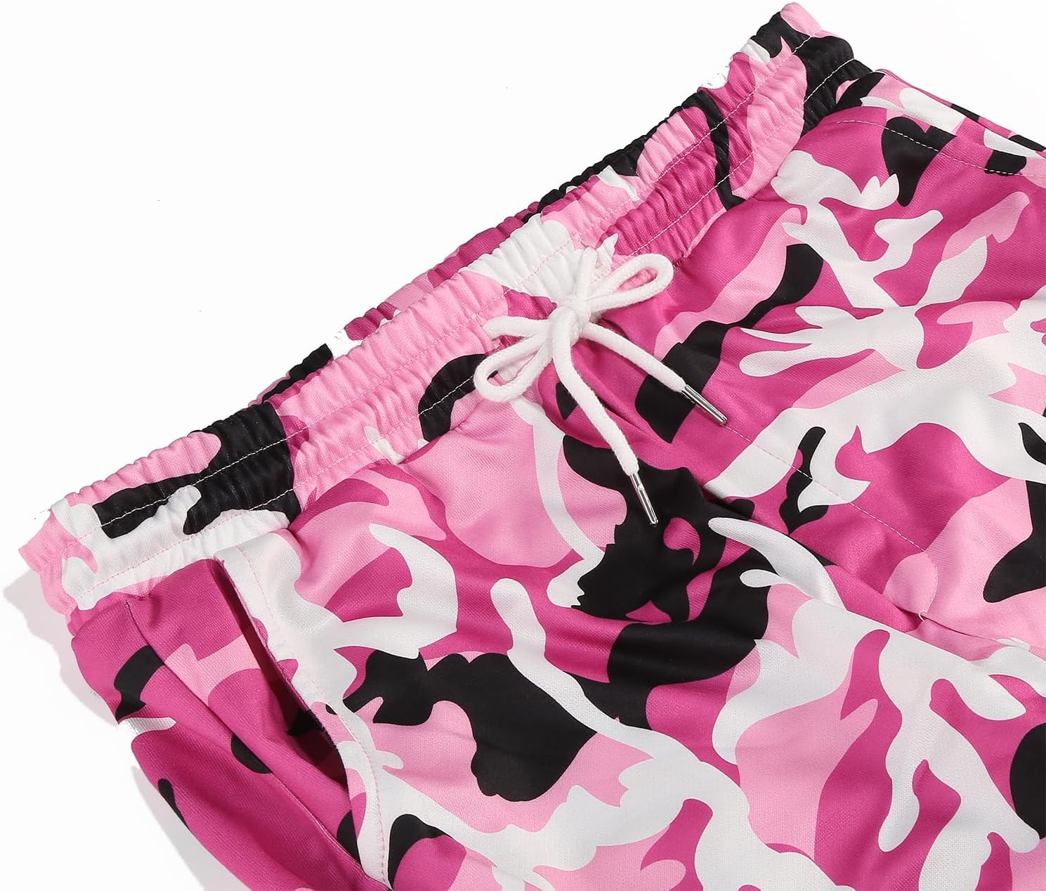 Colorful House Sandy Joggers for Men Casual Cargo Jogger Sweatpants Relaxed Fit Work Pants Stretch Waist Big and Tall - Image 5