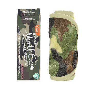 The Original MakeUp Eraser PRO, Effortlessly Remove All Makeup Using Only Water, Including Waterproof Mascara, Eyeliner, Foundation, Lipstick, Sunscreen,and More! Camo, 1 ct.