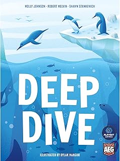 Flatout Games Deep Dive - AEG, Flatout Games, Press Your Luck Collection Matching -Tile Game, Family Ages 10+, 15-20 Min, 1-6 Players