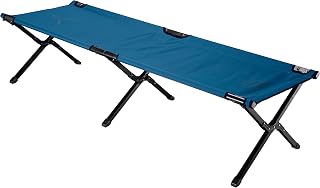 GRAND CANYON Topaz Cama de camping plegable, de aluminio, resistente, estable y ligera, máx. 150 kg, para camping, al aire libre, grupos