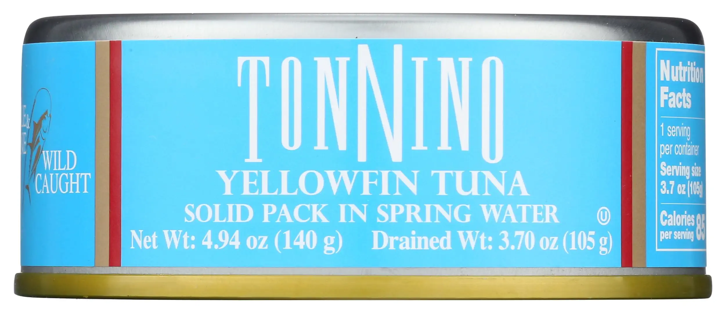 Tuna Yellowfin Spring Water, 4.94 Ounce
