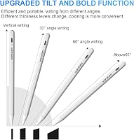 Wordcam Stylus Toll iPad-hez Tenyérérzékelővel - Kompatibilis iPad Pro 11/12.9, iPad Air 3/4/5, iPad 6-9 Gen, iPad Mini 5/6 Modellekkel 6