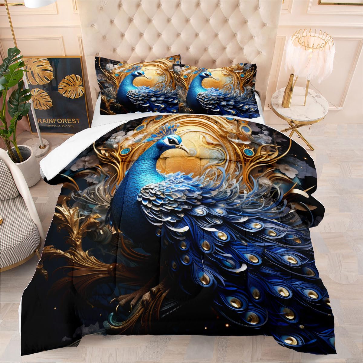 Peacock Bedding Target