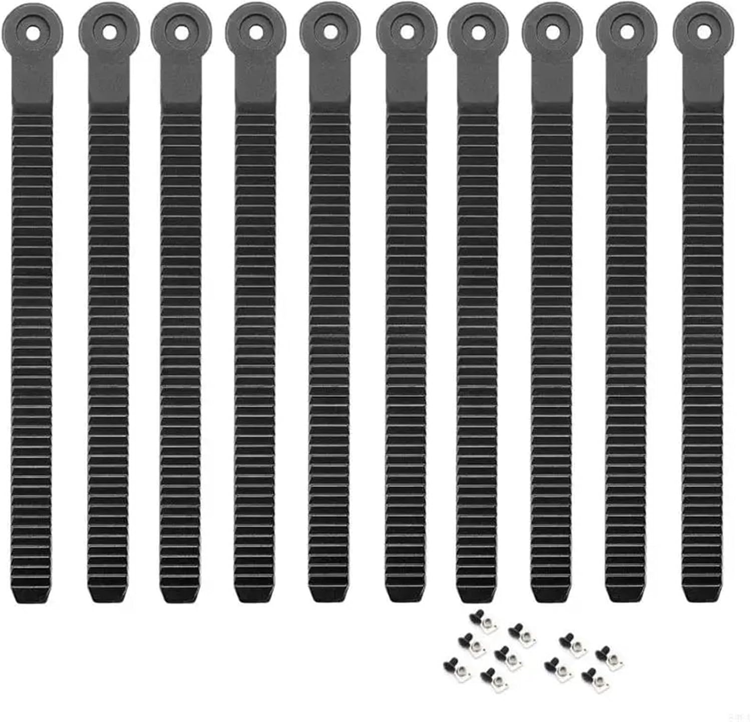 Snowboard Binding Straps 40pcs Elastic Snowboard Binding Ladder Straps Light Weight Strap