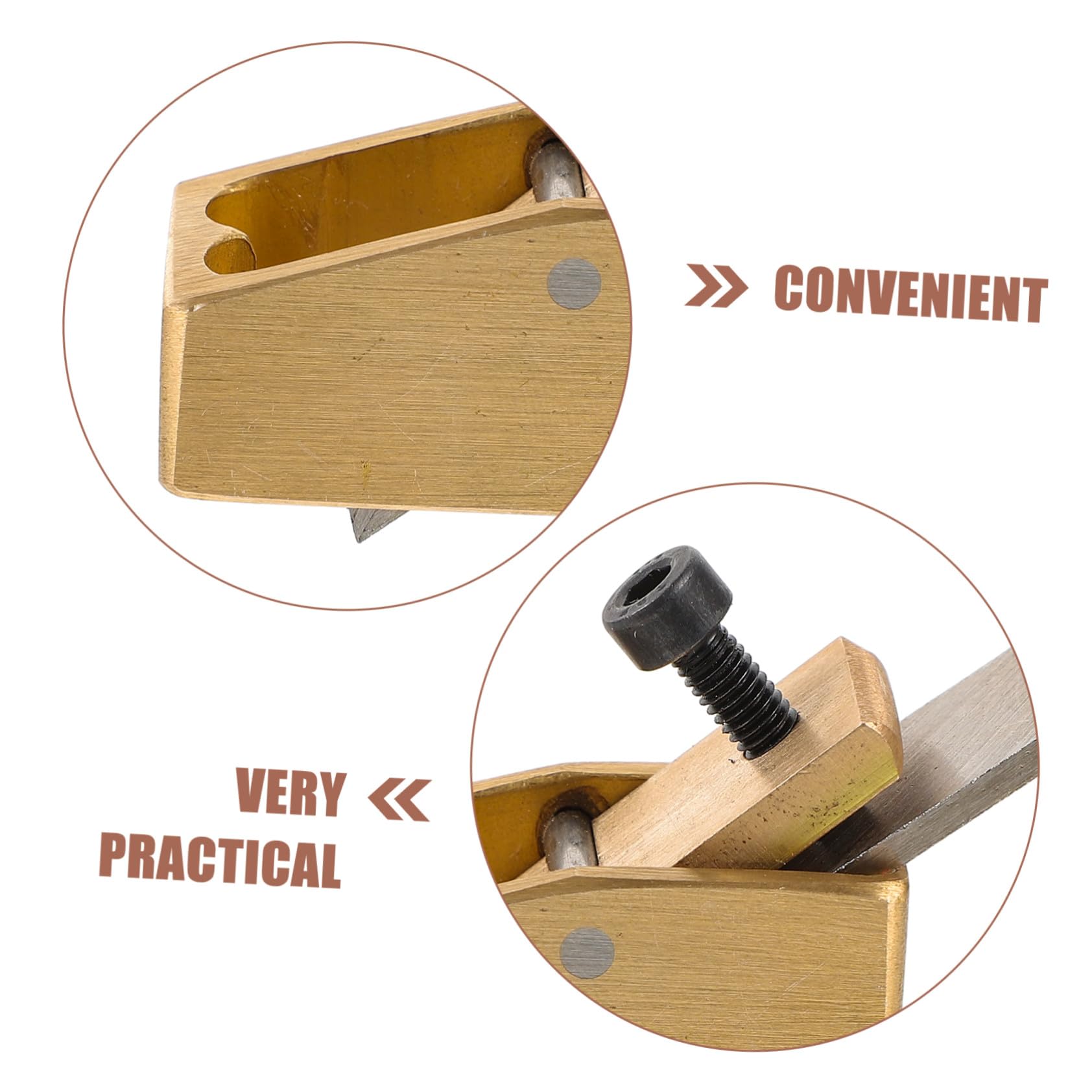 BESPORTBLE Pialla Manuale per Liuteria per Viola e Strumenti Musicali in Legno, Facile da Usare, Realizzata in Ottone e Acciaio, per Lavorazioni Artigianali