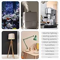 Vista 7 de BN-LINK Temporizador digital para interiores, enchufe programable de 7 días para luz de tomacorriente única, temporizadores de 3 patas para enchufes