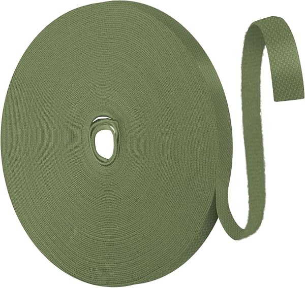 Jewan 35m Brida para Plantas de Cinta autoadhesiva 10mm Atar Ramas de Planta Material Adhesivo Extra Fuerte sujeta Plantas Brida para Plantas Reutilizables Amarre Antitorsión Abrazadera para Plantas - 1
