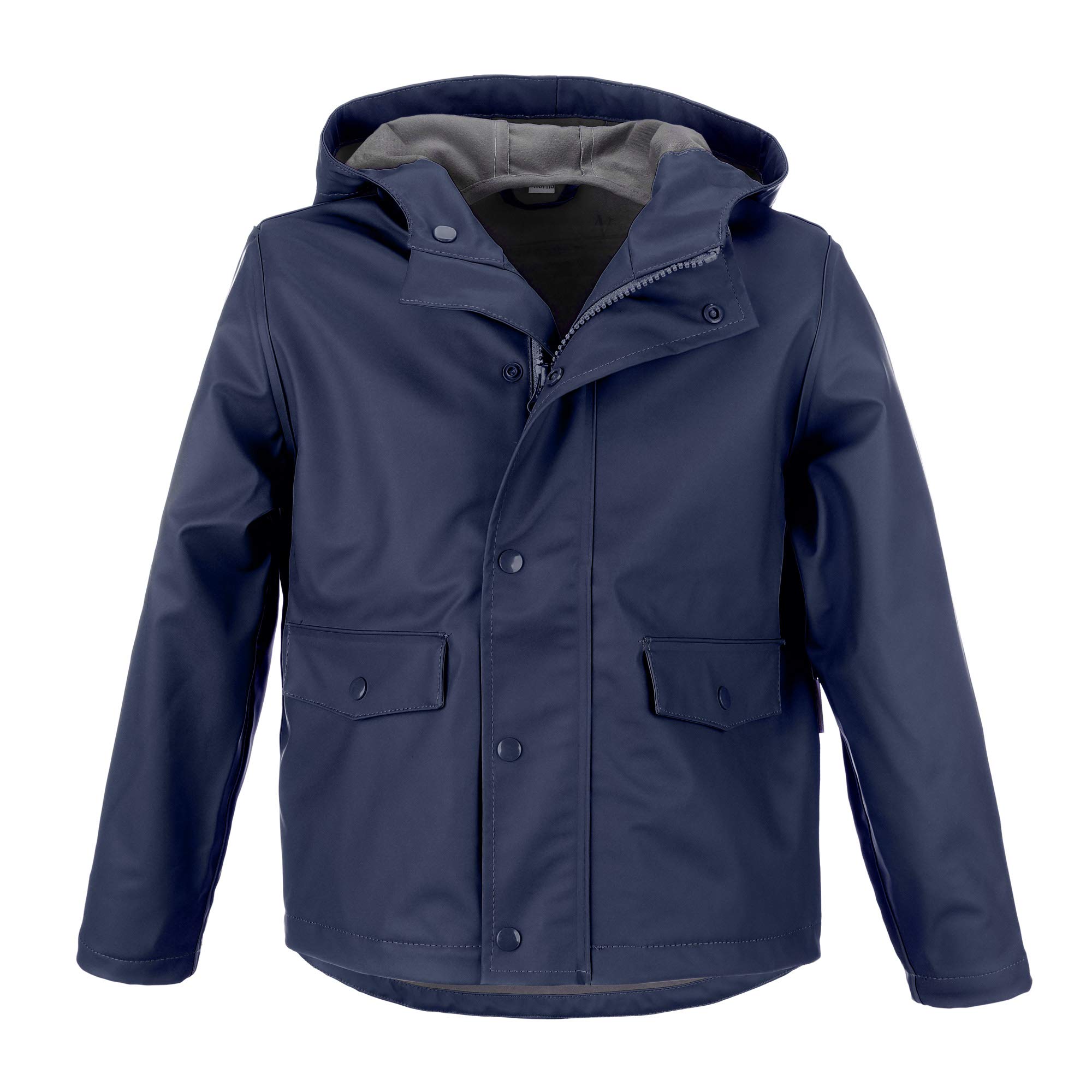 modAS Kinder Regenjacke Regenmantel blau wasserdicht