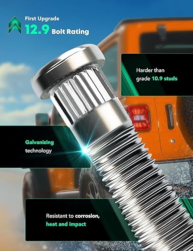 Miniatura 6 de YHTAUTO Espaciadores de rueda de 5 x 5 de 2 pulgadas para Jeep XK WJ WK JK JK JL, Grand Cherokee 1999-2010, Wrangler 2007-2018, Commander 2006-2010,