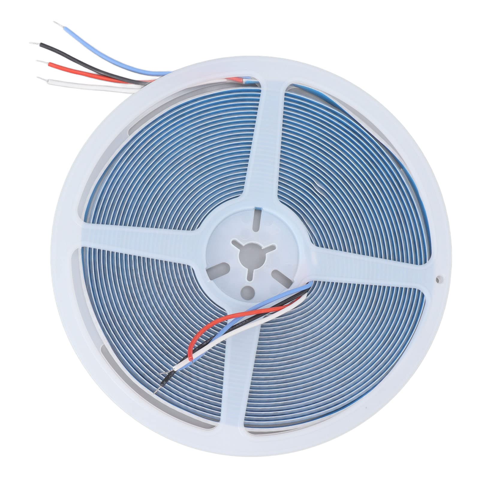 Yosoo Health Gear 10 M COB-LED-Streifen, 24 V, Flexibel, Selbstklebend, für Zuhause, LED-Streifen mit 672 LEDs, Dimmbares RGB-Linienlicht, 180 Grad Gleichmäßiges Leuchten für Schlafzimmer, Küche,