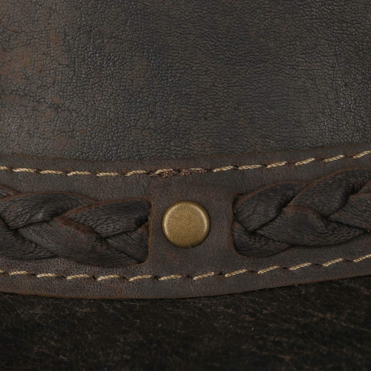 Barmah Squashy Crackle Kangaroo by Sombrero outdoorsombrero de Piel (XL (60-61 cm) - marrón)