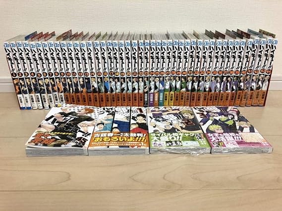 ハイキュー!! 1~45全巻+小説Ⅰ csm.fi.cr
