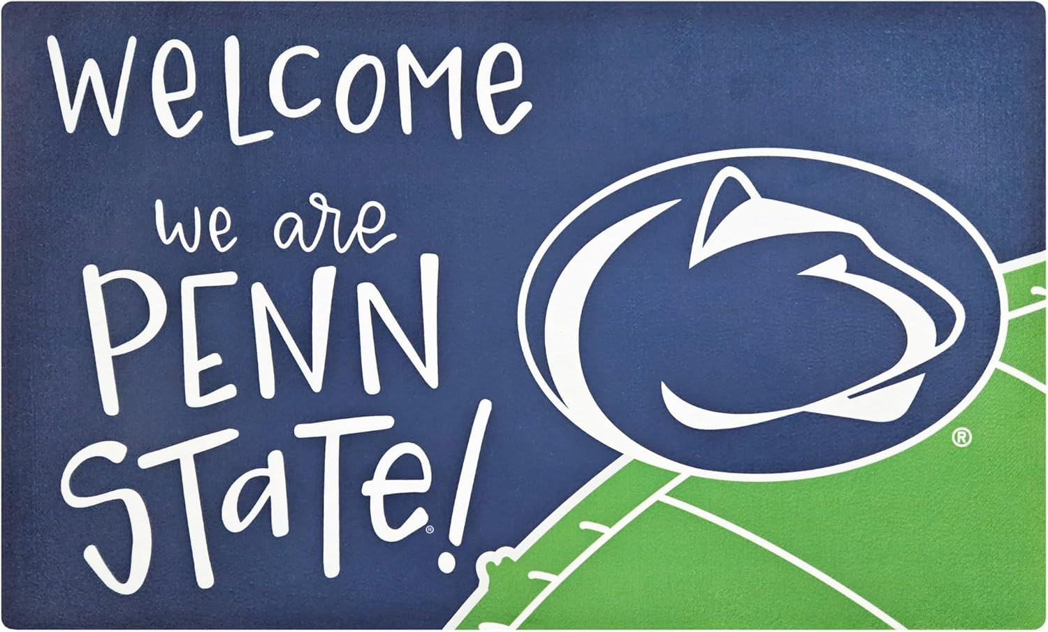Magnolia Lane Penn State University Entryway Doormat - Premium 18x30 Inch Welcome Mat Durable Low Profile Non-Slip Mat - Perfect Home Decor - Gift for Nittany Lions Students, Fans & Alumni