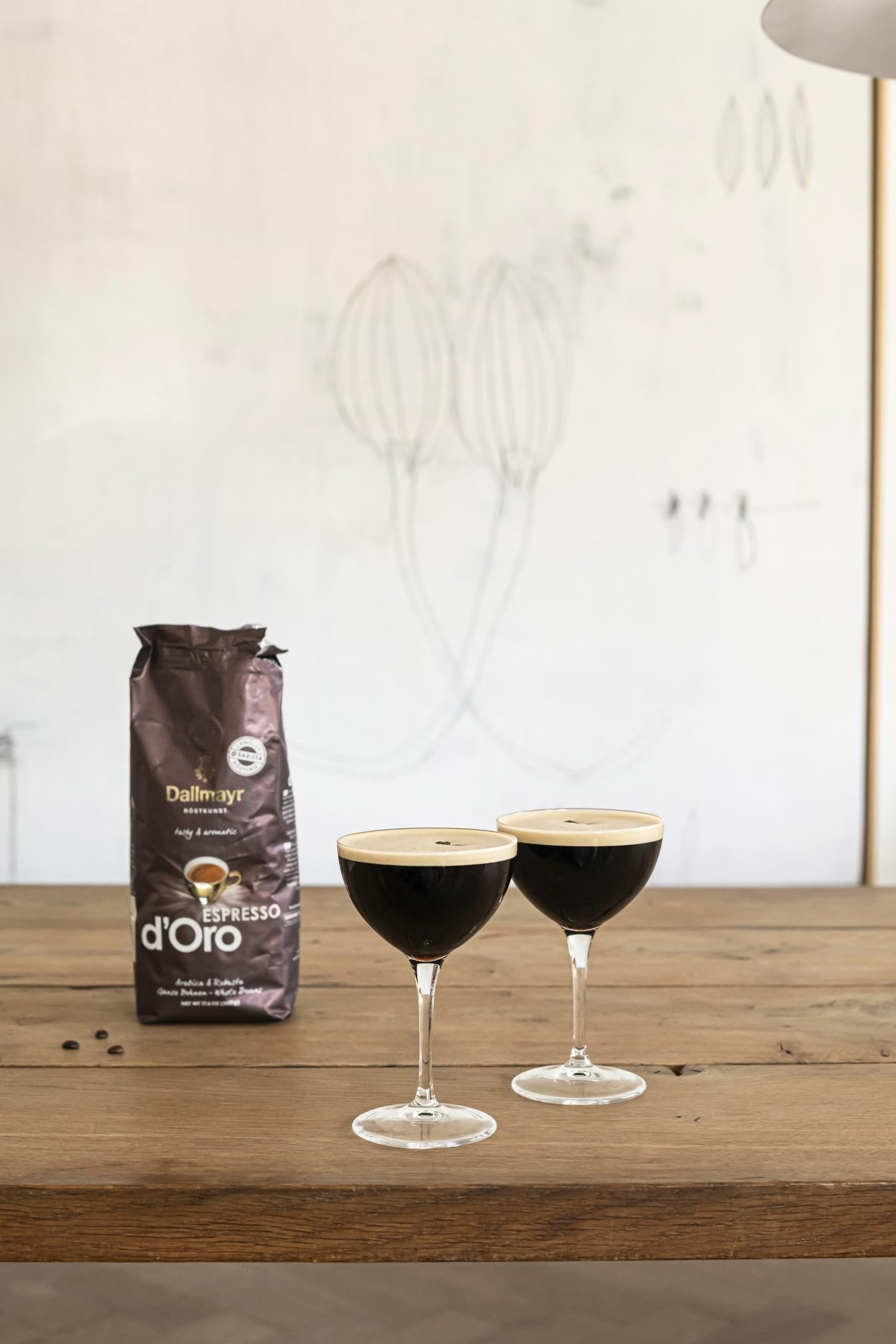 Dallmayr Espresso d Oro w ziarnach, 1 opakowanie (1 x 1000 g torebek)
