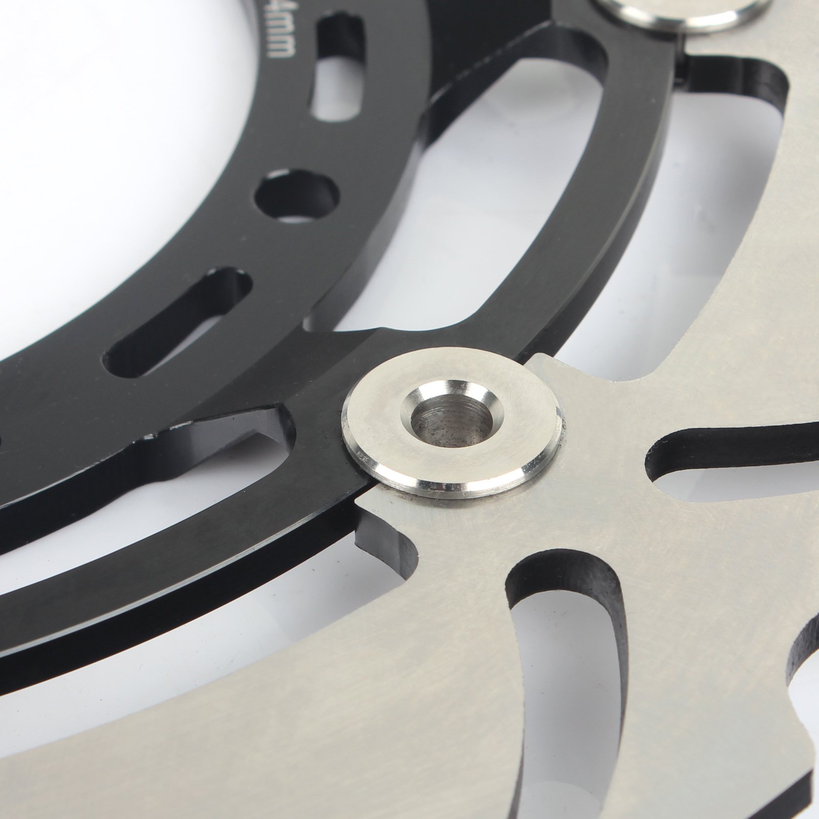 Juego De Discos De Freno Delantero Y Trasero Para Yamaha XT660 X Supermoto 2004-2020 - Acero Inoxidable