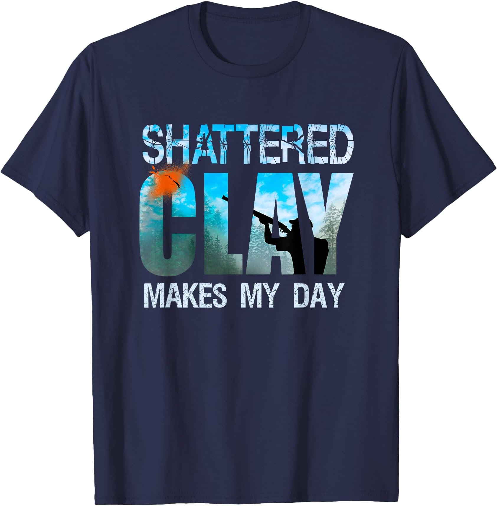 Skeet Trap Clay Shotgun Shooting Sporting Gifts T-Shirt