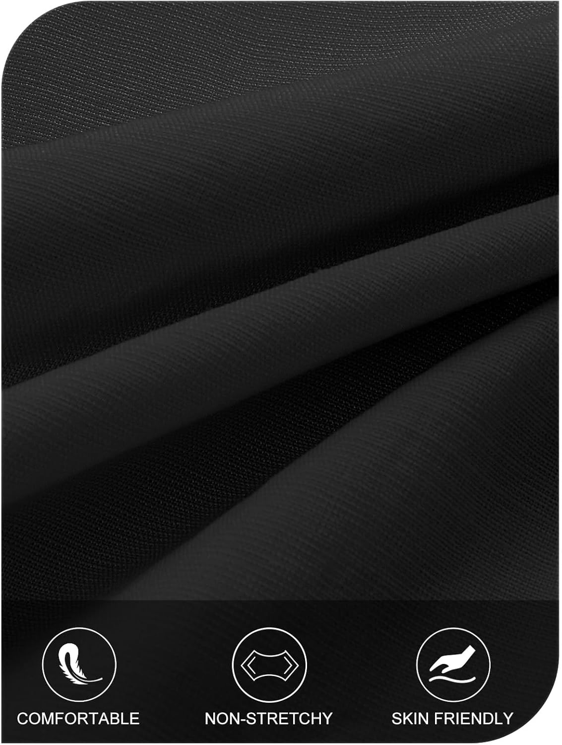 MEROKEETY Women's Casual Shirt Dress Long Sleeve Button Down Ruffle Flowy Tunic Shift Mini Dresses - Image 5