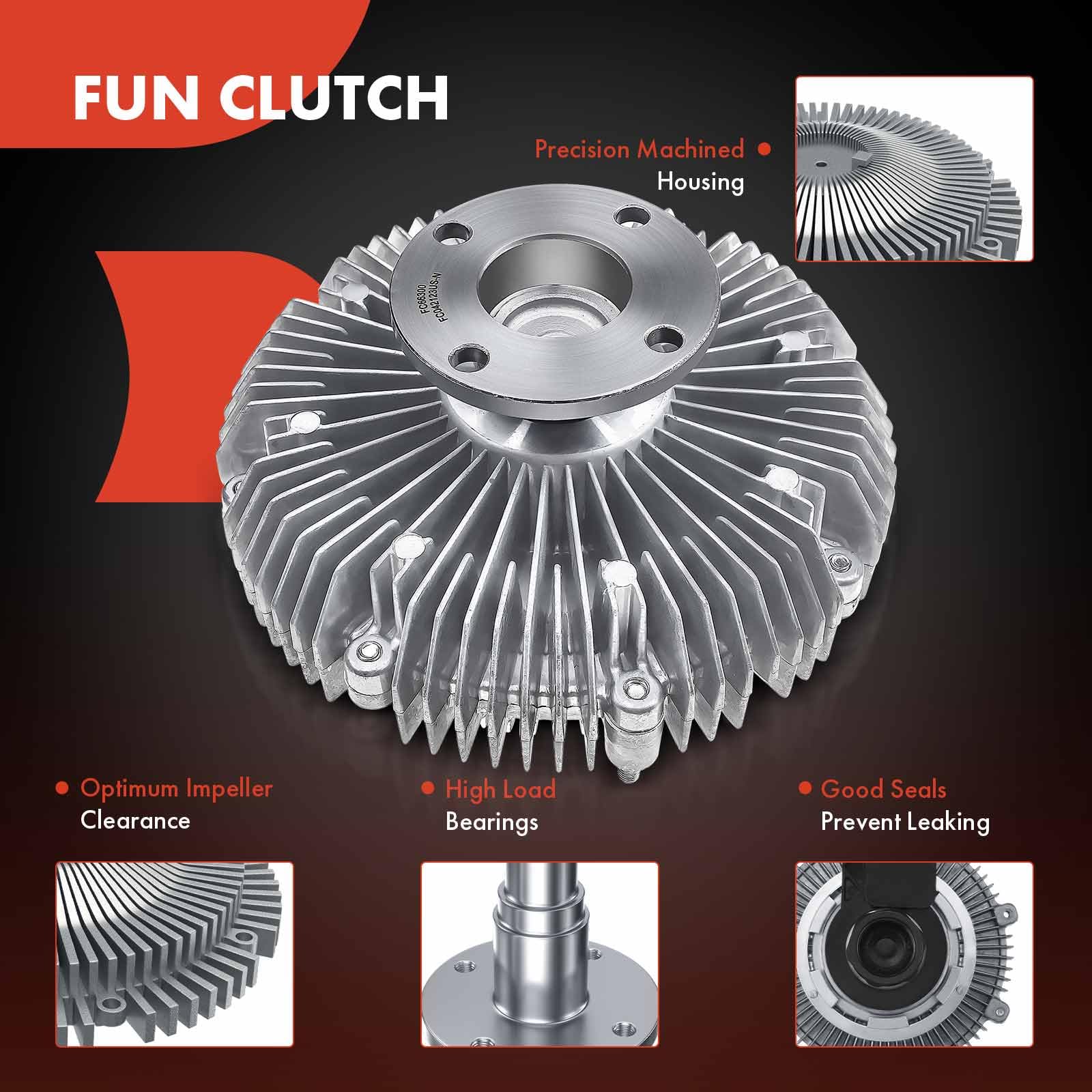 Amazon | A-Premium 電子ラジエーター冷却ファンクラッチ 2007-2021