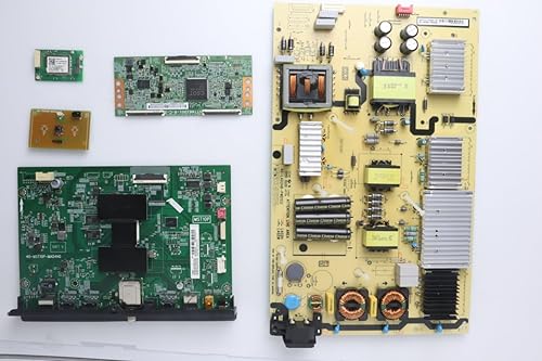 Kit de reparación de televisión para TCL 75S421 con placa principal de TV + fuente de alimentación + TCon + cables