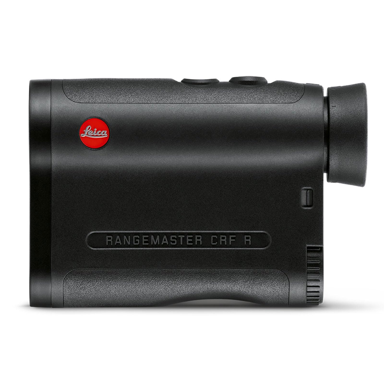 Leica Rangemaster CRF - Telemetro laser CRF, durevole, compatto, ergonomico, leggero, resistente alle intemperie, per la misurazione della distanza all'aperto, per caccia, CRF-R