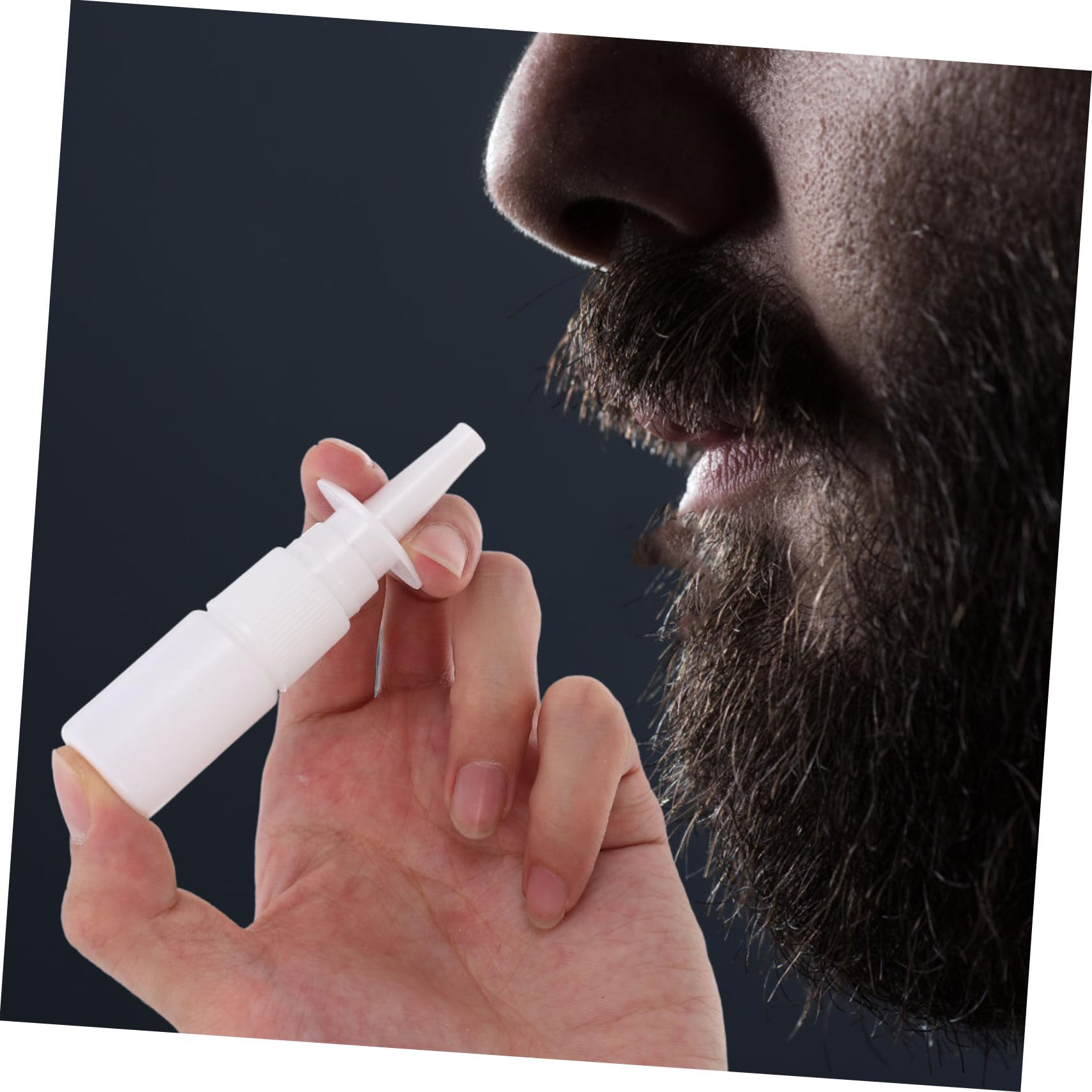FRCOLOR Nasenspray Leere Flasche 10ml Sprühflasche mit Feinem Sprühnebel Wiederbefüllbare Kosmetik Reiseflasche Praktische Detaillierungs Sprühflasche für Reisen und Outdoor