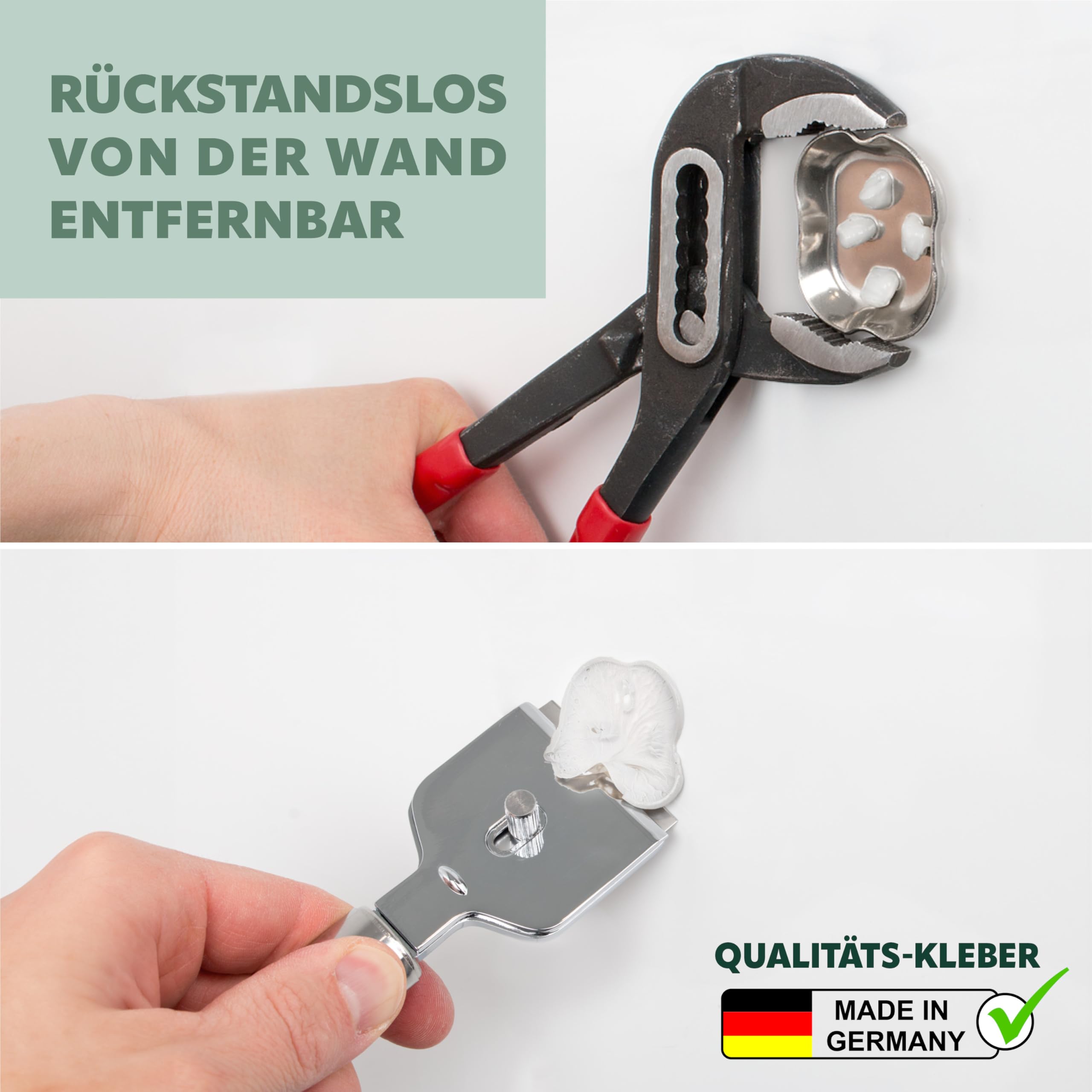 bremermann Bad-Serie LUCENTE - Glasablage mit hochgl�nzendem Edelstahl-Rahmen inkl. Klebeset, Badablage - Glasregal ideal f�r Bad und Dusche, Badablage aus Glas und Edelstahl, verchromt