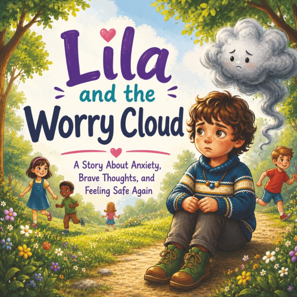 Lila and the Worry Cloud: A Story About Anxiety, Brave Thoughts, and Feeling Safe Again