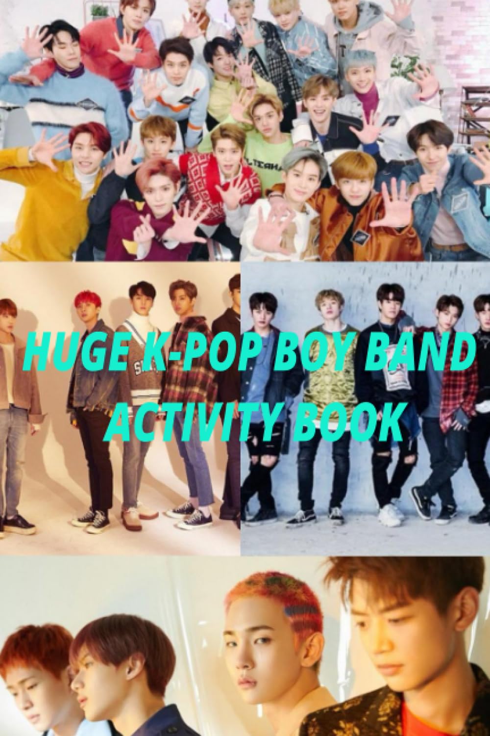 The Huge K-POP Boy Band Activity Book