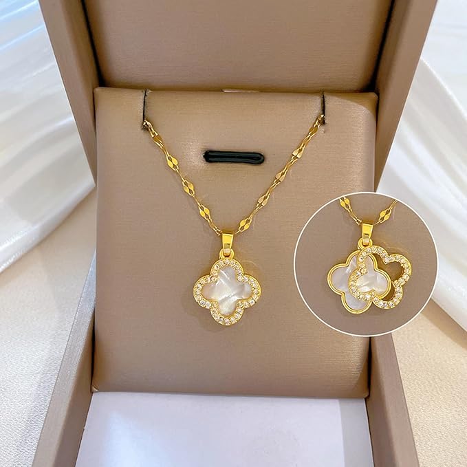 Collier Van Cleef Trefle Hanaoops Parure Bijoux Trèfle