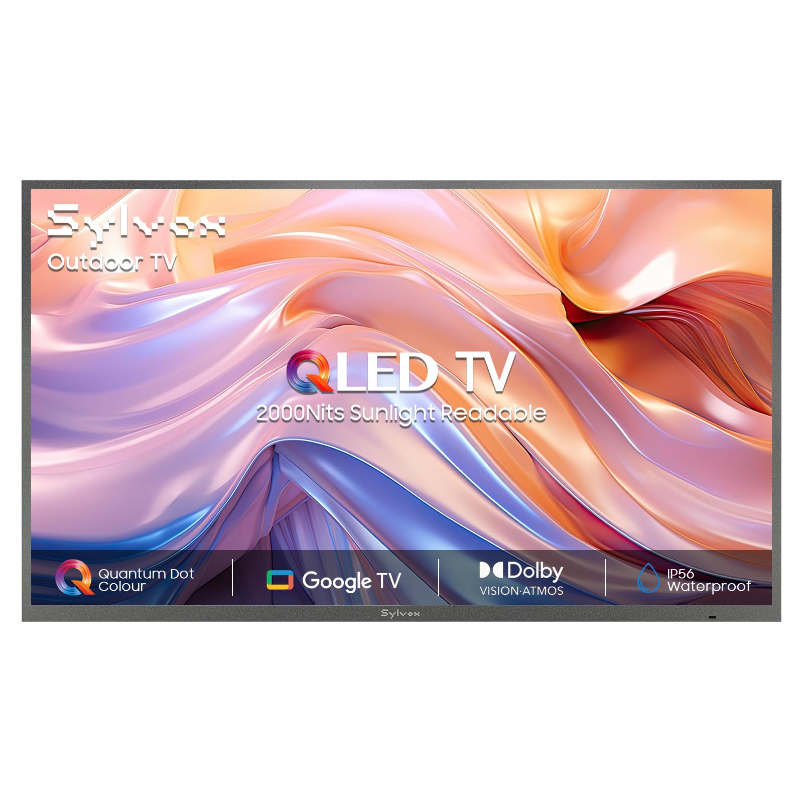 家電 65v 4k LED (Sunrize) Amazon.com: SYLVOX Outdoor TV, 65 inch Smart QLED TV, Full Sun