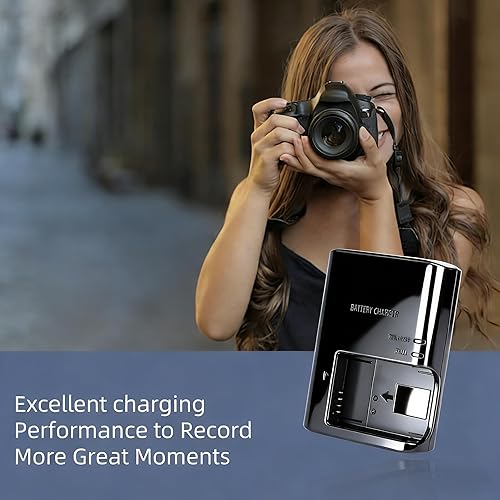 Miniatura 7 de LC-E12 LP-E12 Cargador de batería para Canon LC-E12 LC-E12E LP-E12 Batería compatible con Canon EOS M M2 M10 M50 M50 Mark II M100 M200 100D Rebel