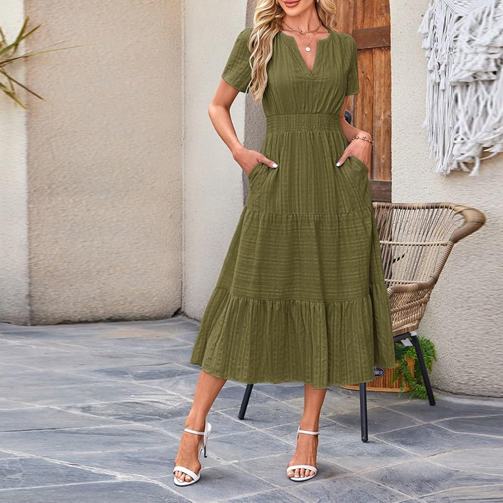 knee length dresses for ladies Claudetta Black High-Neck Short-Sleeve Split Maxi Dress – Club L London main image 0