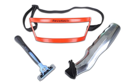 Miniatura 4 de Revo Neck - Guía de plantilla de afeitado de escote - Mejora tu línea de cabello recto - Talla única para todos los kit de aseo de corte de pelo -