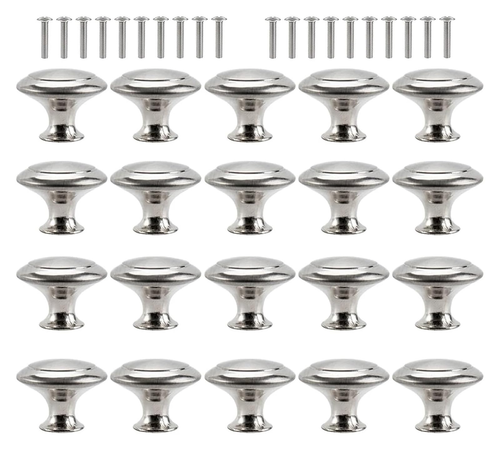 Gkirqvpe One Color Cabinet Knobs, Cabinet Knobs Pack Of 25 Drawer Handles Hardware For Cupboard Wardrobes Kitchen Furniture