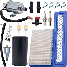 140-3116 Air Filter Tune Up kit with 122-0836 Oil Filter A047N929 Fuel Pump fit for Onan RV QG Generators 5500 7000 HGJAA HGJAB HGJAC with Fuel Pump 149-2620