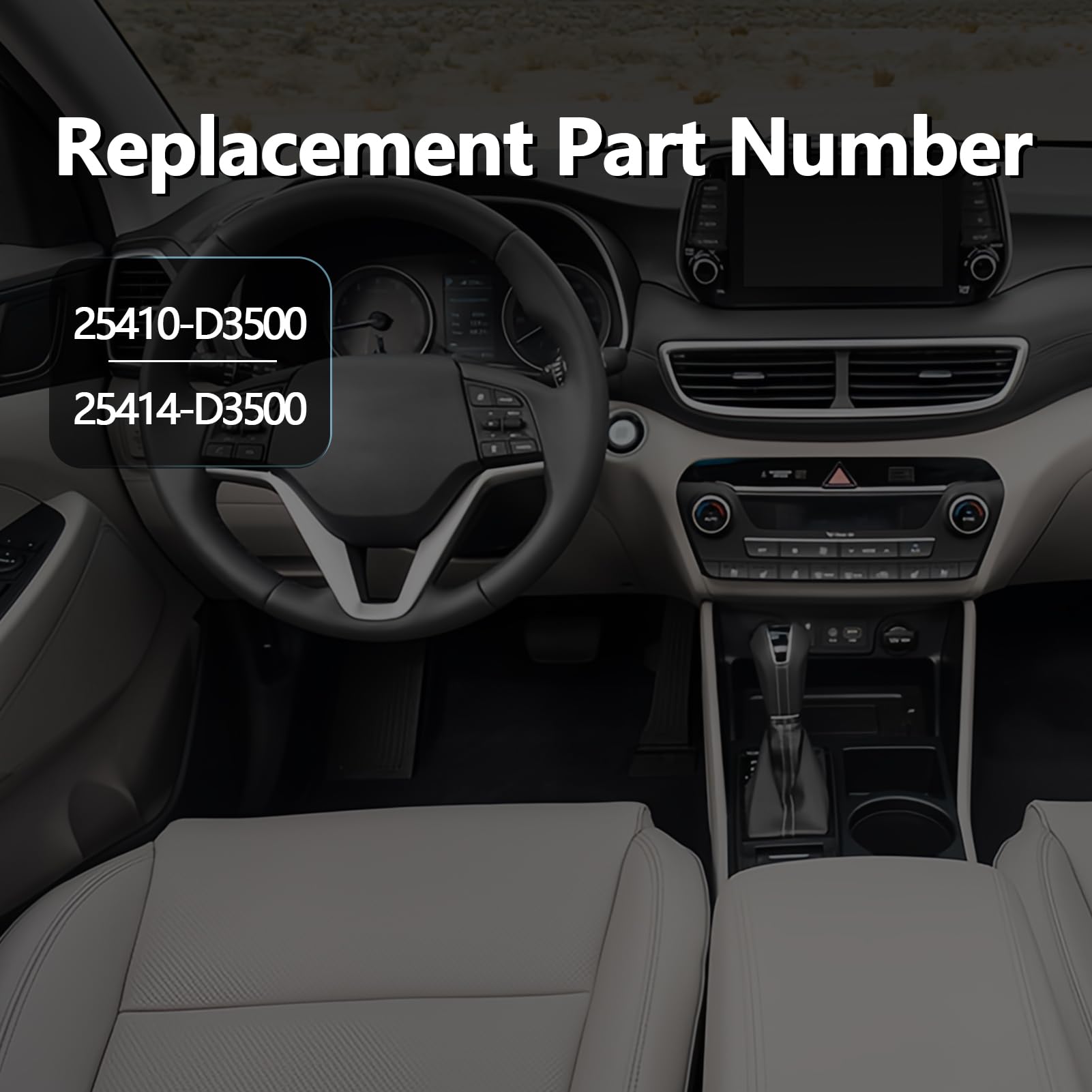 Set Upper & Lower Radiator Hose Set For 2016-2021 Hyundai Tucson