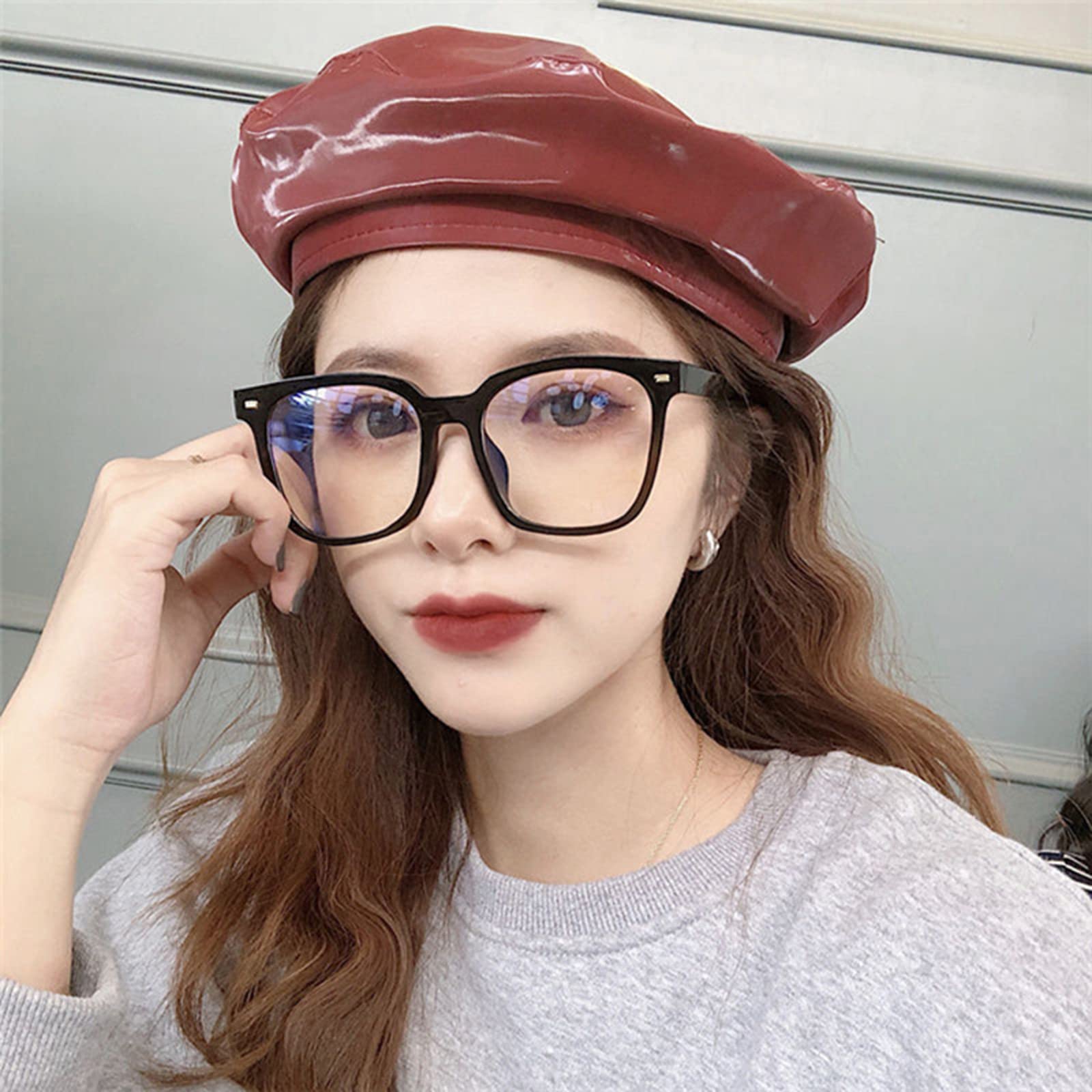 Gafas de Lectura fotocromáticas con Montura de Gran tamaño Gafas cuadradas Que cambian de Color HD Lector de Ancianos Gafas antideslumbrantes para Hombres y Mujeres,C3-+1.00