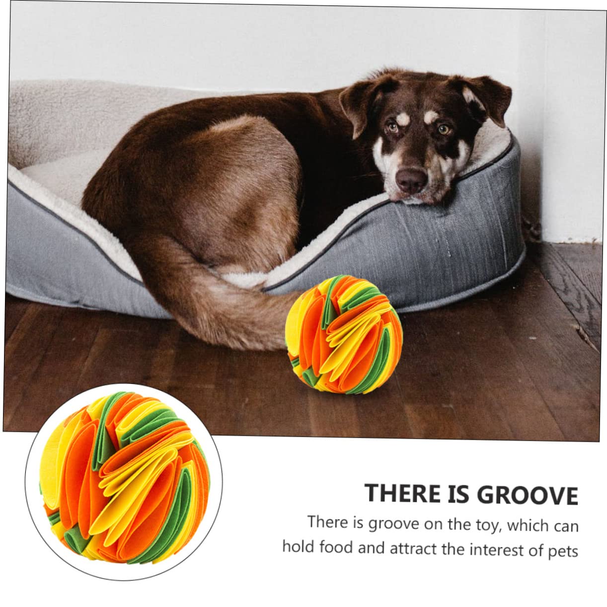 Sosoport 2piezas Juguete Interactivo para Perros Bola De Alimentación Lenta para Mascotas Juguete Colorido De Masticación y Ocio para Perros Pequeños y Medianos Limpieza y Estimulación