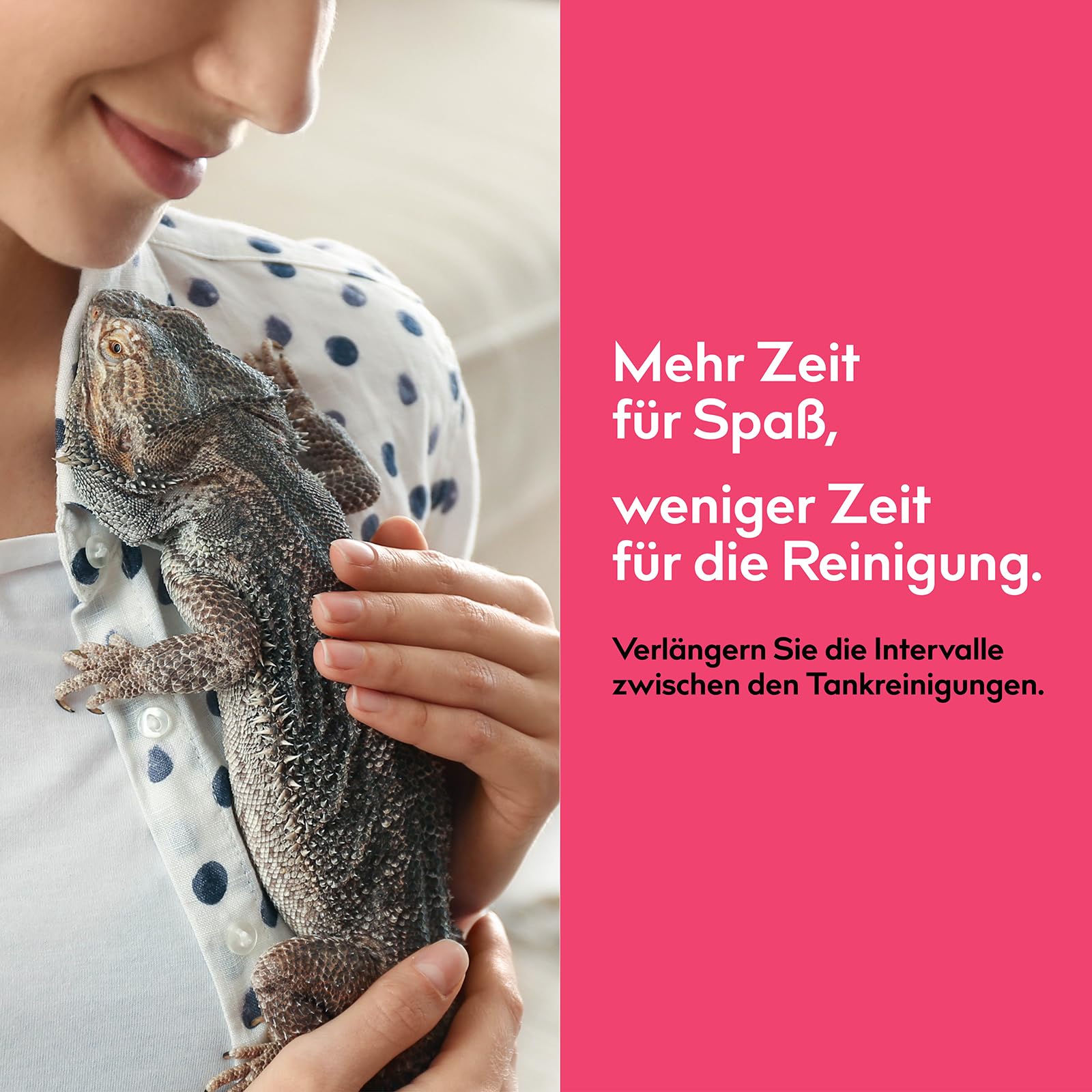 Geruchsentferner für Terrarien, duftfrei, 266 ml | Ohne Duftstoffe, schützt empfindliche Atemwege, ideal für Terrarien von Bartagamen, Schildkröten und Geckos