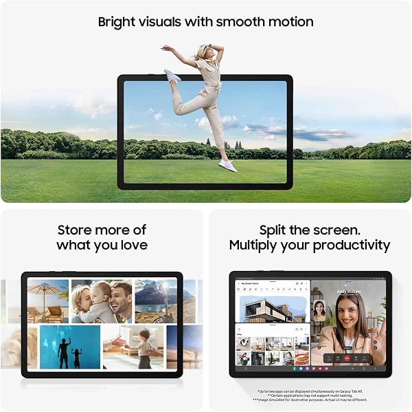 SAMSUNG Tablette Tactile Galaxy Tab A9+ 64 Go WiFi Gris Anthracite - 5
