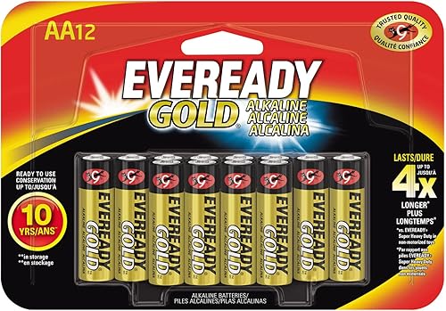 Miniatura 9 de Energizer Eveready Dorado Baterías AA, 12unidades