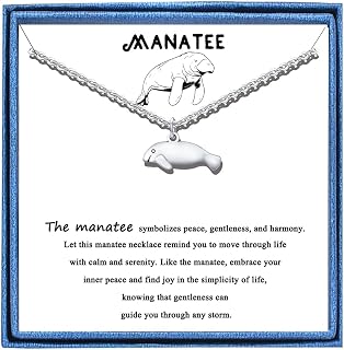 PARTNER Charm Sea Turtle Necklace Gifts for Women Turtle Gifts for Women Turtle Silver Stainless Steel Necklace for Women