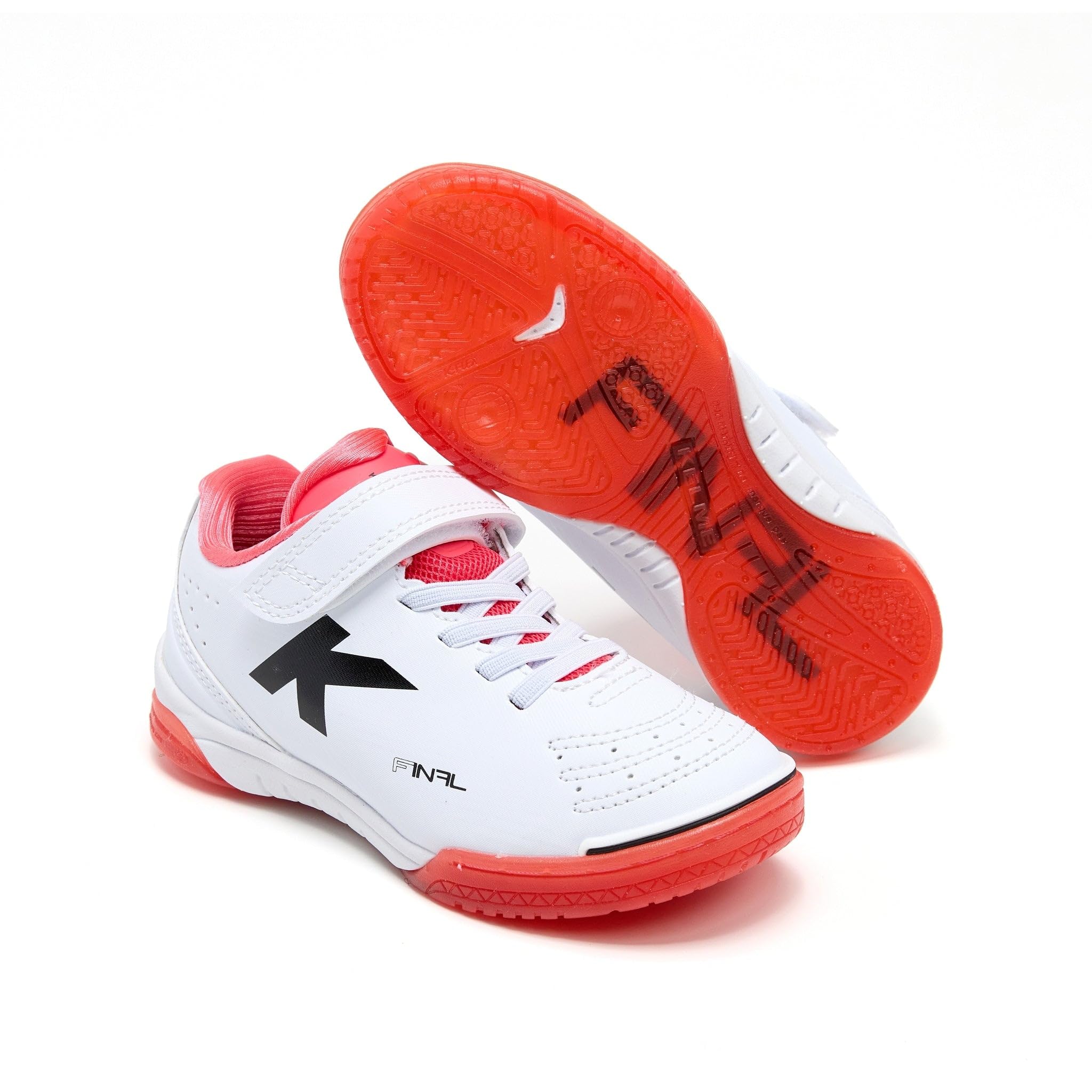 KELME Zapatillas De Fútbol Sala De Niño Final Elastic Indoor Blanco