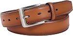 VATAN Men's Genuine Leather Dress Belts, Handmade Classic Every Day Leather Jeans Belt for Men Work Business Casual